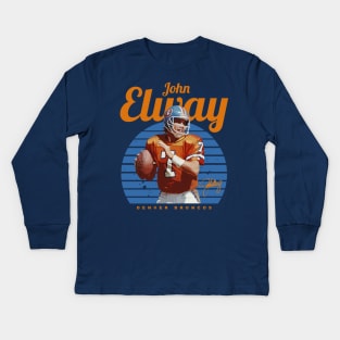 John Elway Kids Long Sleeve T-Shirt